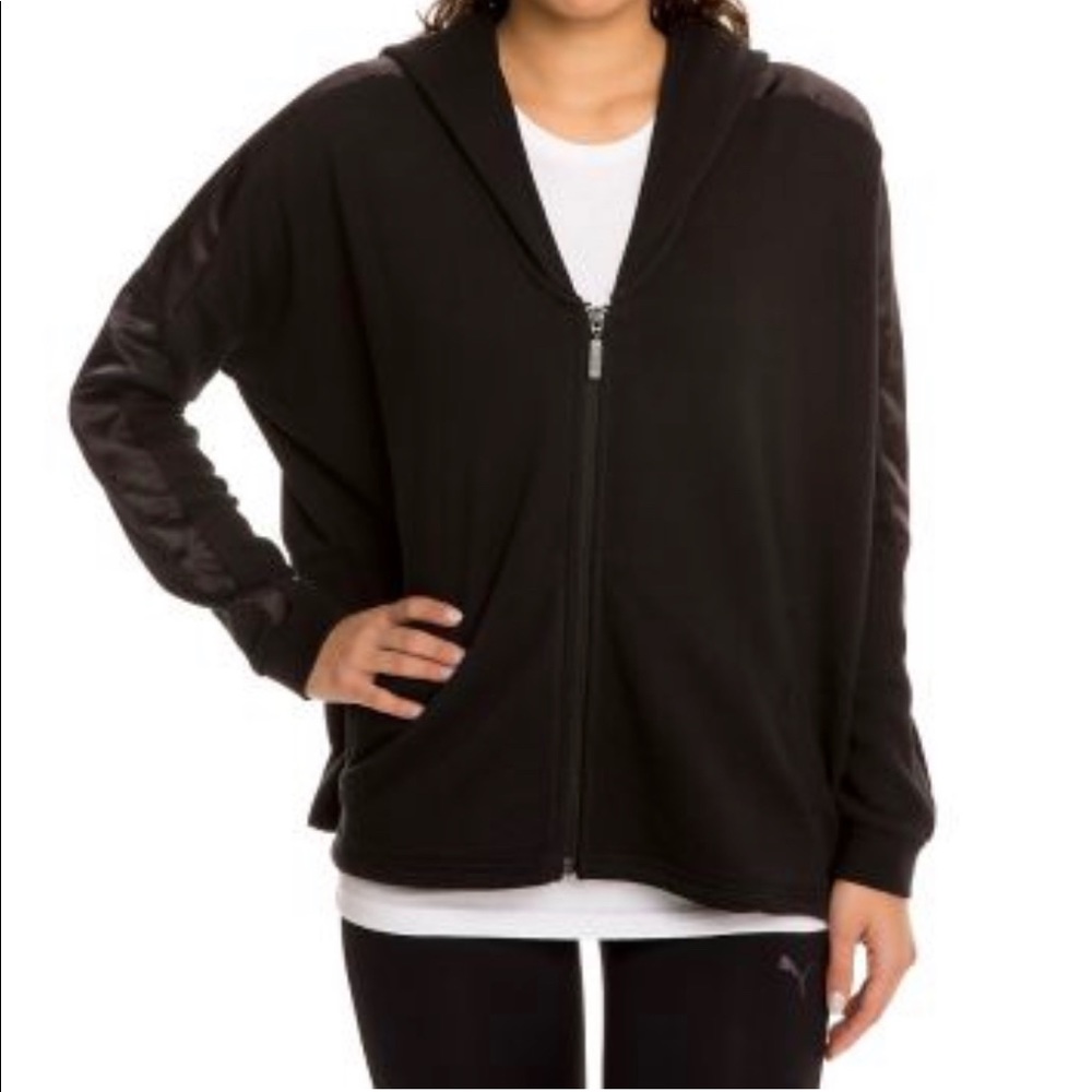 Puma Women's Bow Satin T7 jacket size S